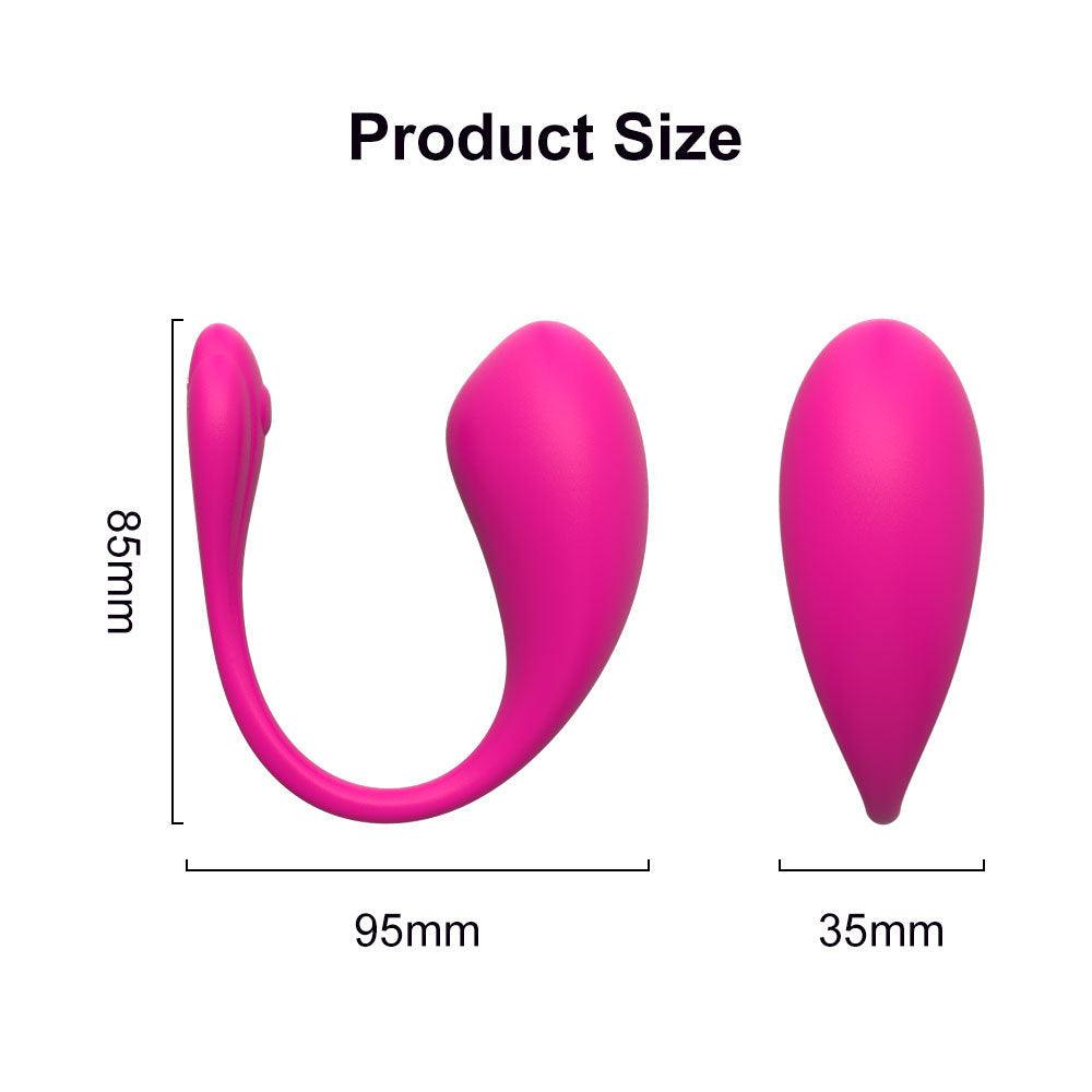 Long-distance App Controlled Wearable Bullet Vibrator - propinkup