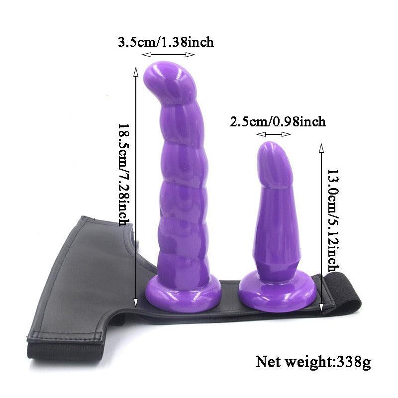 Double Ended Strap On Dildo for Lesbian Couples - propinkup