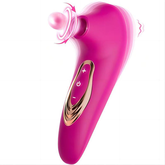Einzigartiges Design, Leck- und Saugvibrator, Sexspielzeug für Frauen, Klitoris-Stimulator 