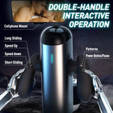 10 Thrusting Frequencies Handled Stroker Male Enhanced Masturbator - propinkup