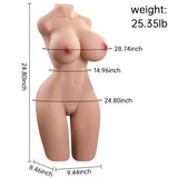 Josiah Realistic Sex Doll 25.35lb Soft Torso Masturbator for Men 【US Stock Available Only】