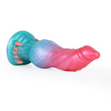 7.3in Realistic Monster Dog Dildos with Knot Fantasy Dildo with Suction Cup Silicone Animal Penis Adult Sex Toy