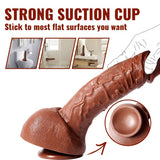 Realistic Huge Dildo 12.6" Thick Long Dildos with Suction Cup Adult Sex Toy 【US Stock Available Only】