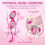 Kegel Tightener Balls Ben Wa Balls for Women Pelvic Floor Muscle Strengthening Kegel Weights Set