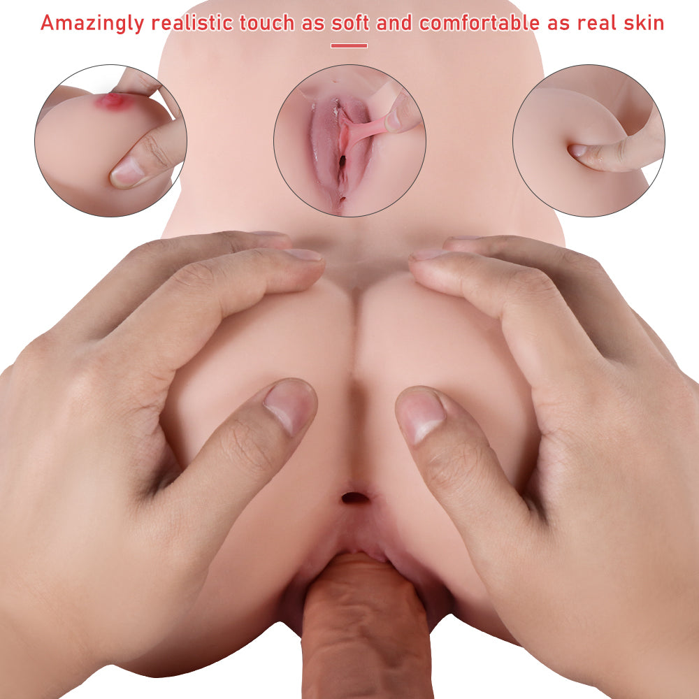 Propinkup Realistic Sex Doll | 5.38lb 3D Channel Male Masturbation Toy