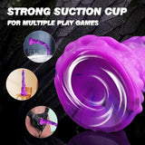 Dragon Dildo Toy Fantasy Monster Dildos 13.8" Long Anal Dildo with Suction Cup Thick Huge Butt Plug Adult Sex Toy