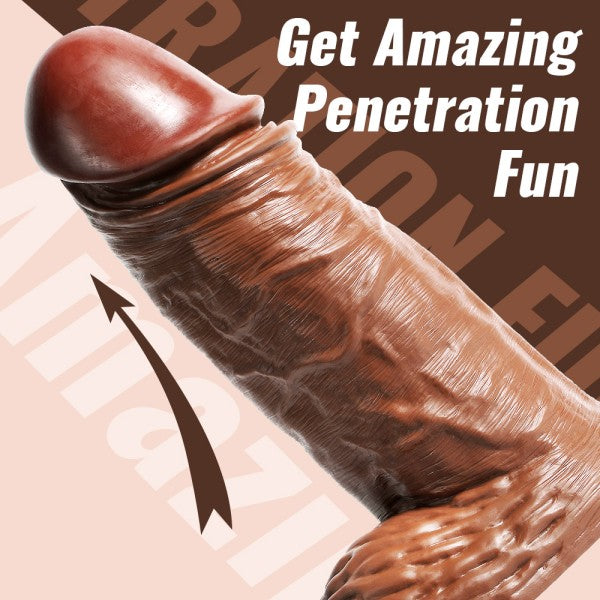 Huge Realistic Dildo 15in Plus Size Thick Dildos with Suction Cup Adult Sex Toy 【US Stock Available Only】