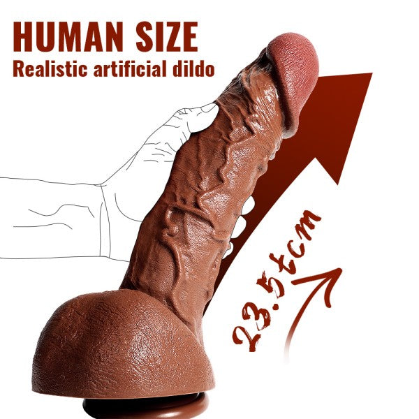 Realistic Huge Dildo 12.6" Thick Long Dildos with Suction Cup Adult Sex Toy 【US Stock Available Only】