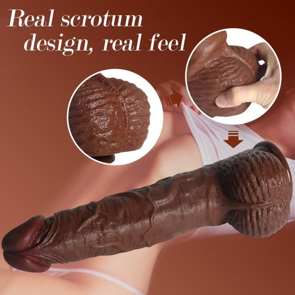 Raoul Realistic BBC Dildo 14" Thick Dildos with Suction Cup Adult Sex Toy 【US Stock Available Only】