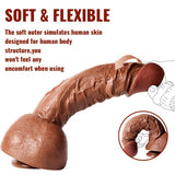 Realistic Huge Dildo 12.6" Thick Long Dildos with Suction Cup Adult Sex Toy 【US Stock Available Only】