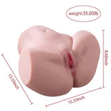 35.05lb Automatic Sex Doll | Julie Thrusting Realistic Butt with Dual 3D Channel Remote Control Male Masturbator - propinkup