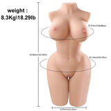 Realistic Sex Doll | 18.29lb Page Big Boobs Lifelike Male Masturbator Lifelike Dolls - propinkup