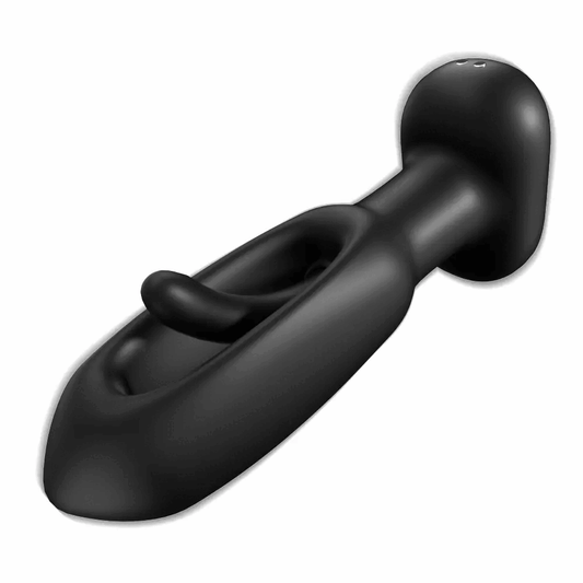 APP Control Butt Plug 9 Tapping 9 Vibrador Anal Plug Diseño puntiagudo Vibrador anal Masajeador de próstata 