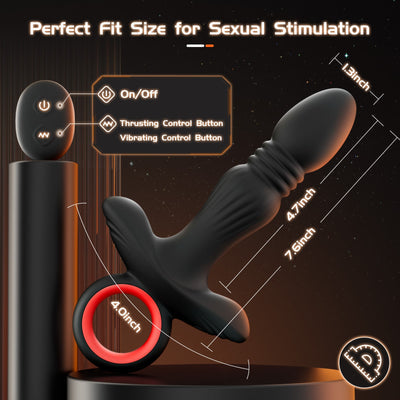 APP Control Adult Toys Vibrator for Men Vibrating Butt Plug with 7 Vibration Modes