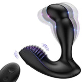 Anal Plug 3 in 1 Prostate Vibrator Toy With 5 Wiggle And 10 Vibration Modes Prostate Massager