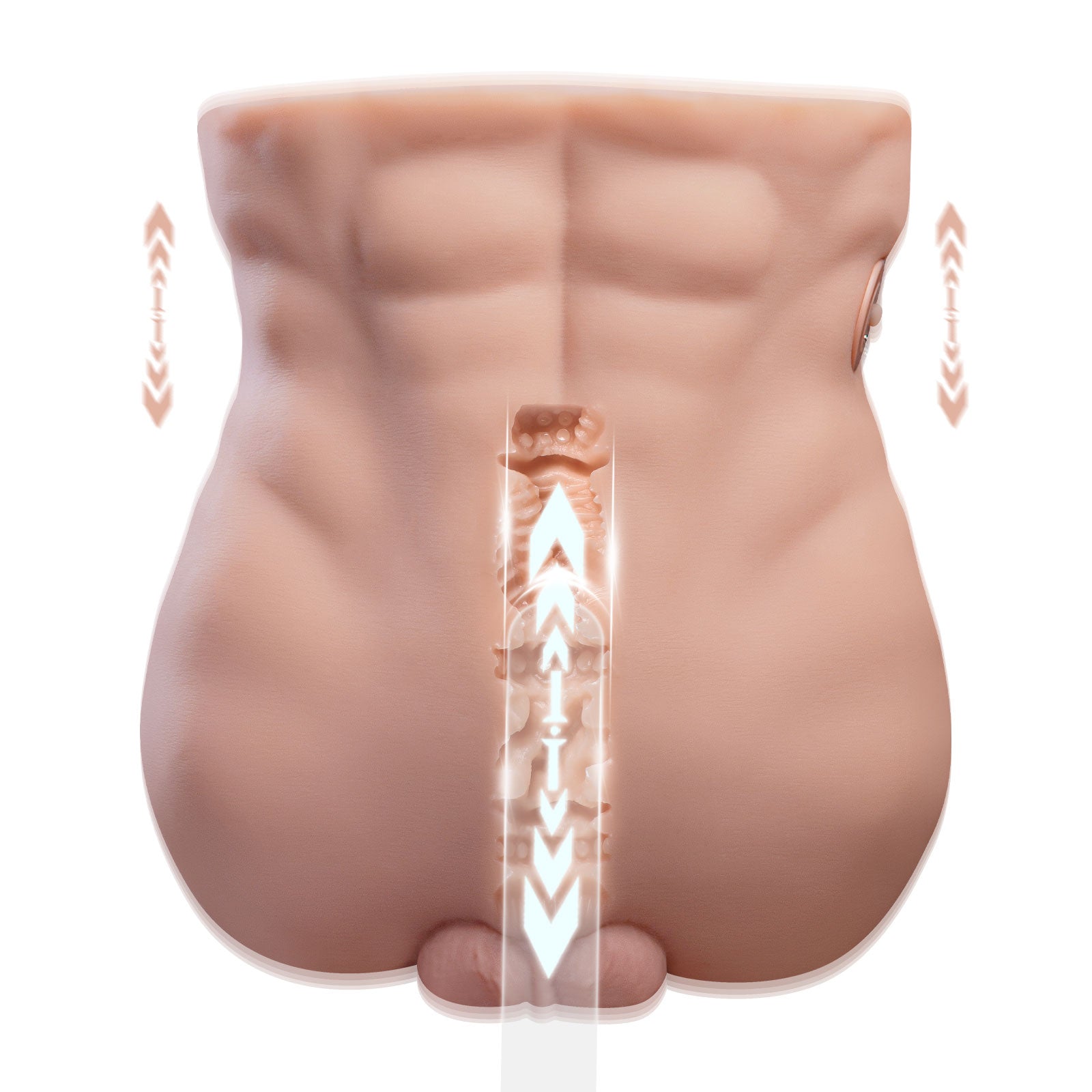 Realistic Anal Sex Doll with Suction Function 15.2lb Shemale Butt Homo Sex Toys - propinkup