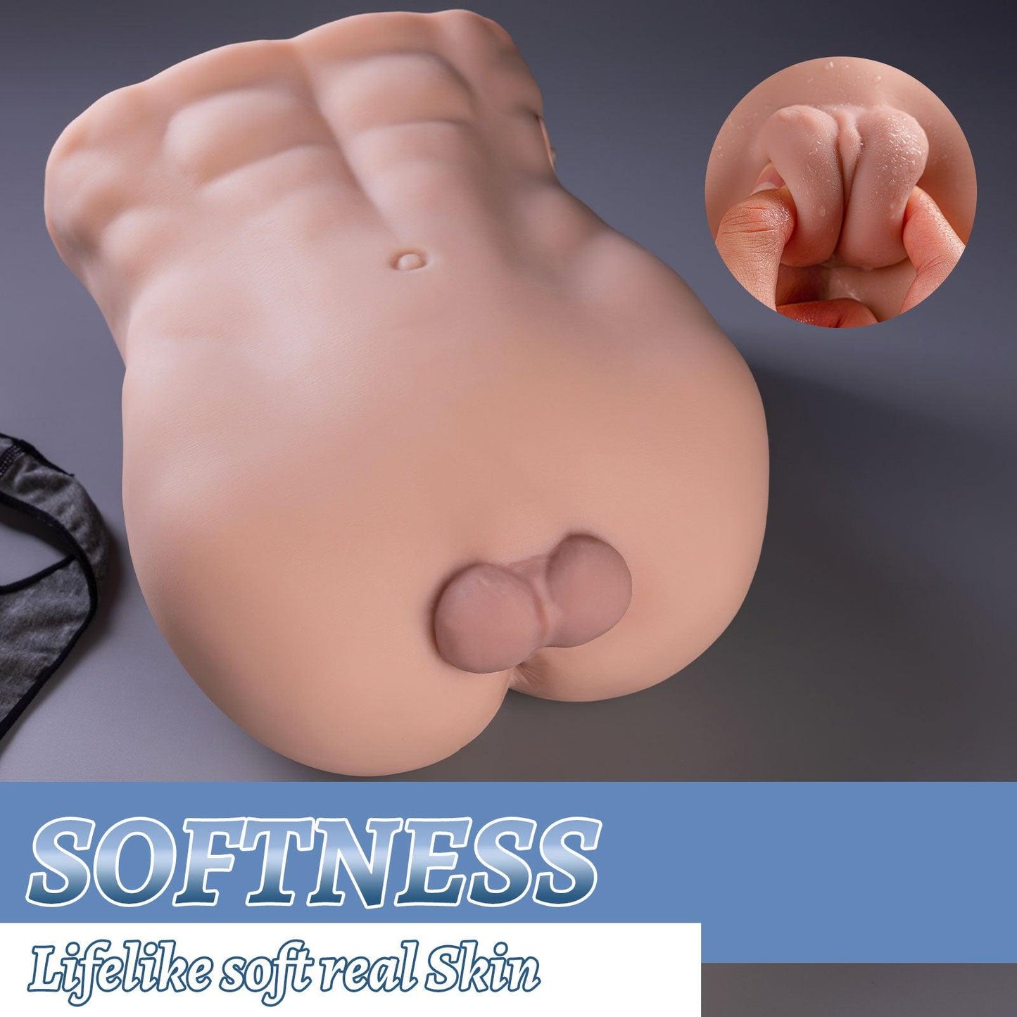 Realistic Anal Sex Doll with Suction Function 15.2lb Shemale Butt Homo Sex Toys - propinkup