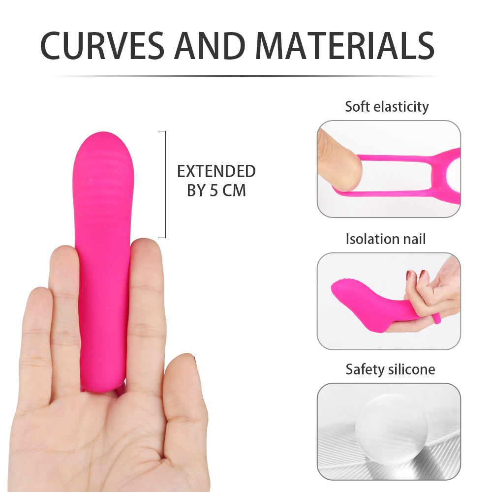 Magic Finger Vibrator Clitoral Vagina Masturbator Toys Remote Control