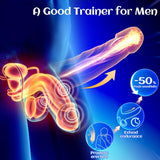 Jellyfish Male Masturbator Stroker Penis Wrapping Tentacle Male Vibrator