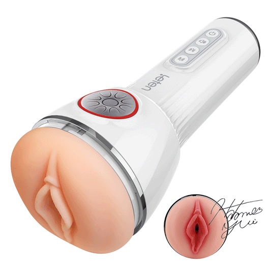 Leten Automatic Masturbator 10 Squeezing Sucking Vibrating Sensations Free Lube Male Sex Toy