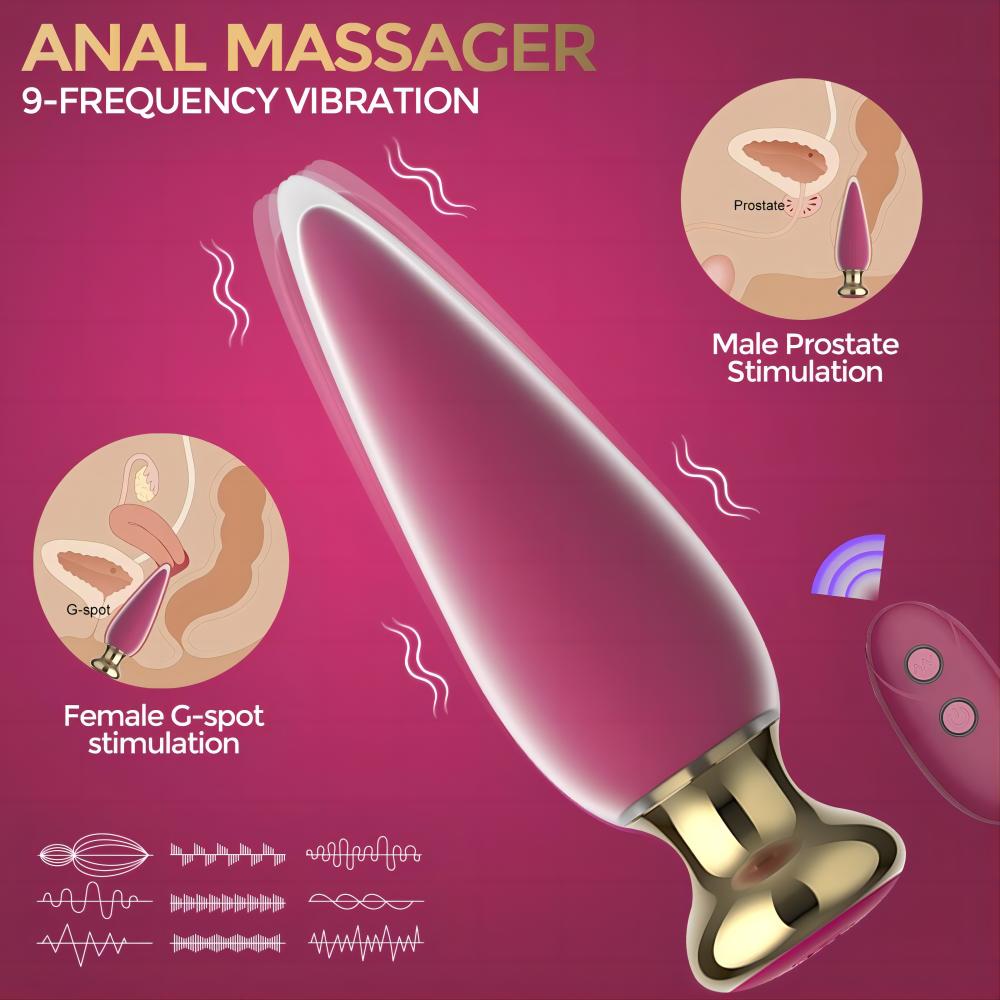 App & Remote Control Anal Butt Vibrator Prostate Massager