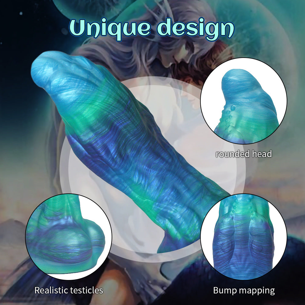 9.4in Huge Fantasy Dildo Silicone Monster Dildos Thick Alien Cock for Anal Vaginal Play Adult Sex Toys