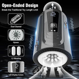 Open-Ended 12 Vibrating Modes Automatic Male Masturbator Sex Toys for Men