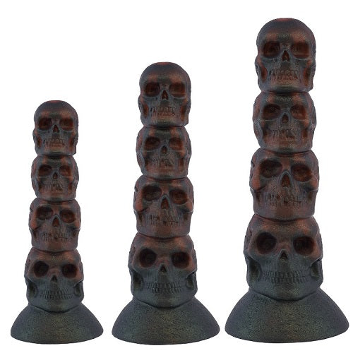 Propinkup Hallows' Pumpkin Skull Shape Anal Monster Dildo