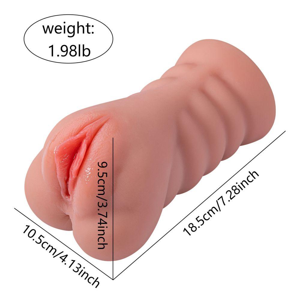 Rama Automatic 10 Frequency Vibration 3D Channel Realistic Pocket Pussy - propinkup