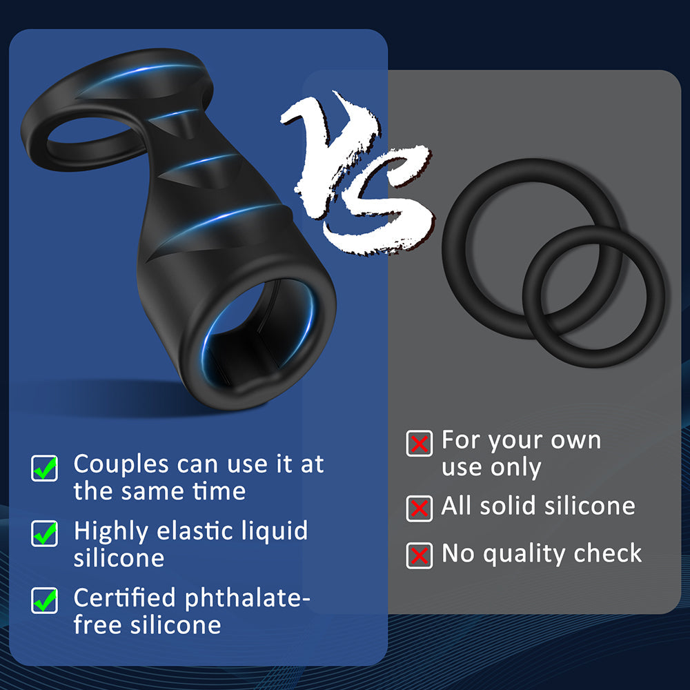 Silicone Cock Ring For Men Increase Potency Sex Toy For Couples