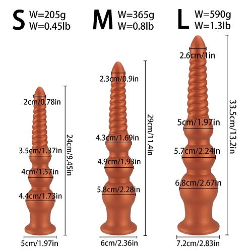 Super Long Anal Plug Monster Anal Dildo High Grade Liquid Silicone