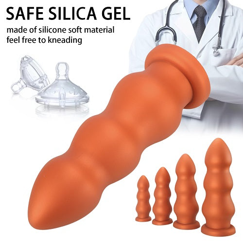 Super Thick Liquid Silicone Anal Dildo Anal Expansion Monster Anal Dildo Plug