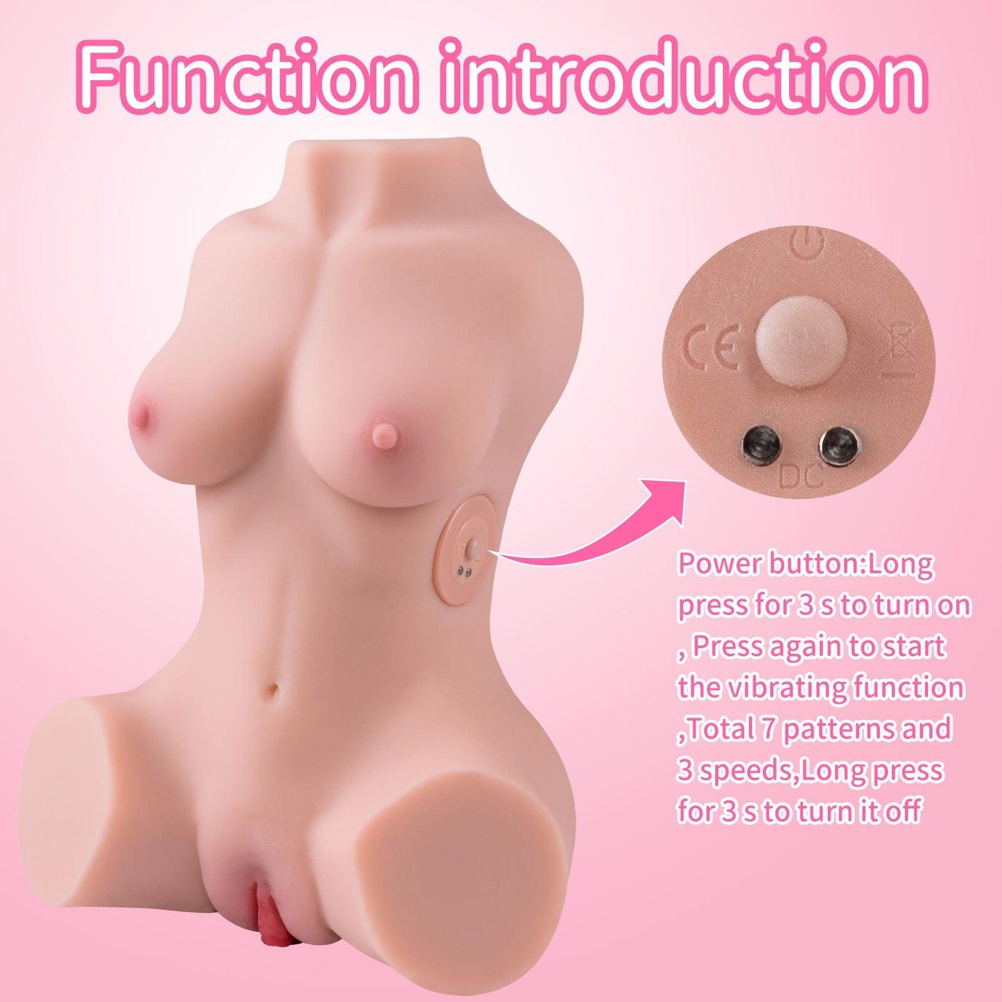 Susie Automatic Realtistic Sex Doll Lifelike Pussy 3D Double Channel - propinkup