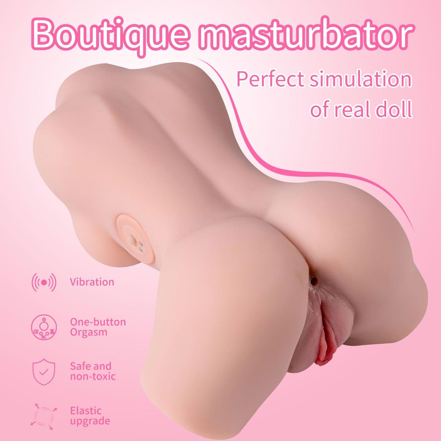 Susie Automatic Realtistic Sex Doll Lifelike Pussy 3D Double Channel - propinkup