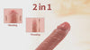 Harriet Remote Control Realistic Dildo with 10 Vibrating 3 Thusting Modes