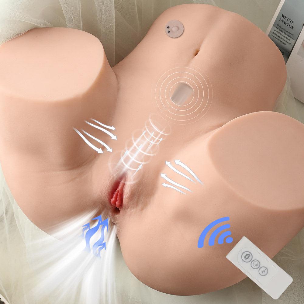 Propinkup Realistic Sex Doll Kimberley 3D Tunnel Automatical Sucking Vibration lifelike Skin Butt - propinkup