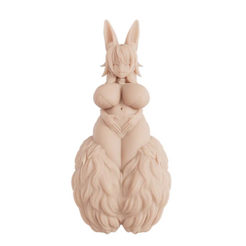 Propinkup Realistic Sex Doll with Lifelike Vagina Furry Rabbit Liquid Silicone Pocket Pussy for Men