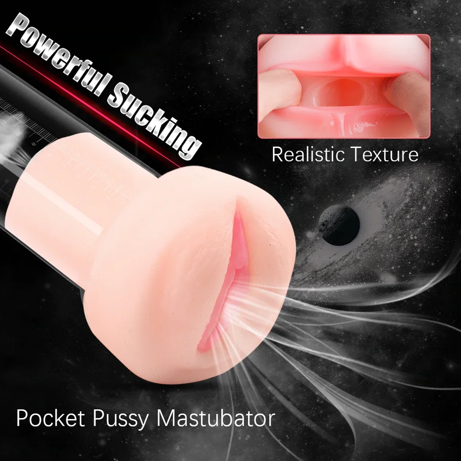 SHADE AIR-3 9 Vibrating 9 Sucking Pussy-Shaped Sleeve Male Enlargement Pump