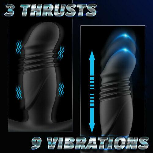 JOAIDA Prostate Massager 3 Thrusts & 10 Vibrations WENDT Butt Plug - propinkup