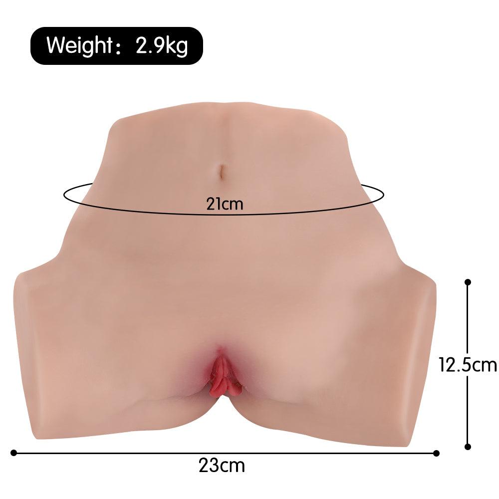 6.39lb Realistic Sex Doll | Traci Ass 2IN1 Dual Channel Male Masturbation Toy Lifelike Butt - propinkup