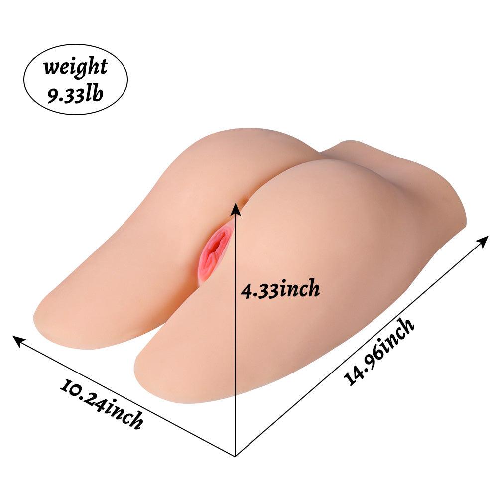 Propinkup Realistic Sex Doll | 9.33lb Judy Ass Dual Channel Male Masturbation Toy Lifelike Butt - propinkup