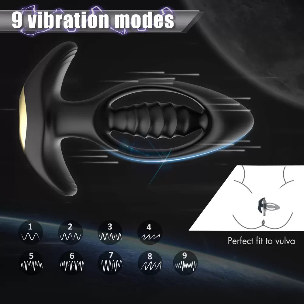 Wireless Hollow Out Anal Prostate Massager Butt plug Vibrators Couple Sex Toys